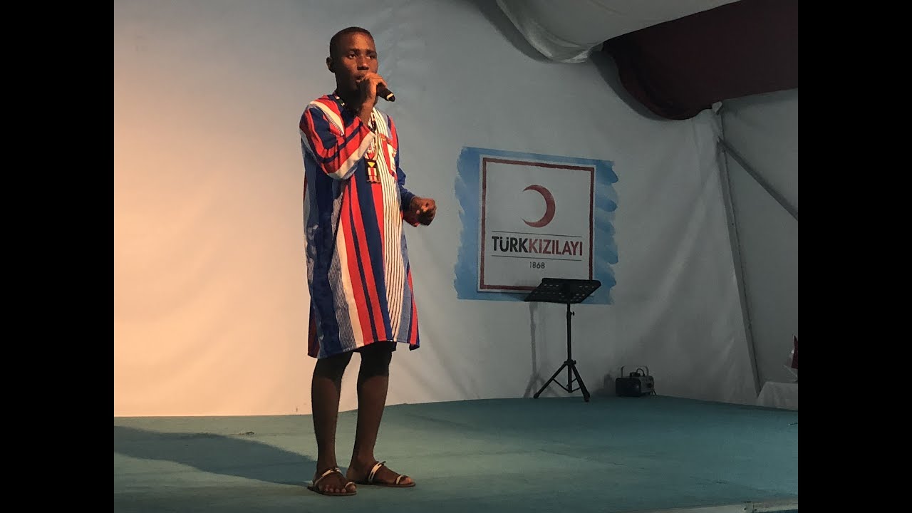 Türk Kızılayı ınternational Youth Camp South Sudan #Redcross performing singing show